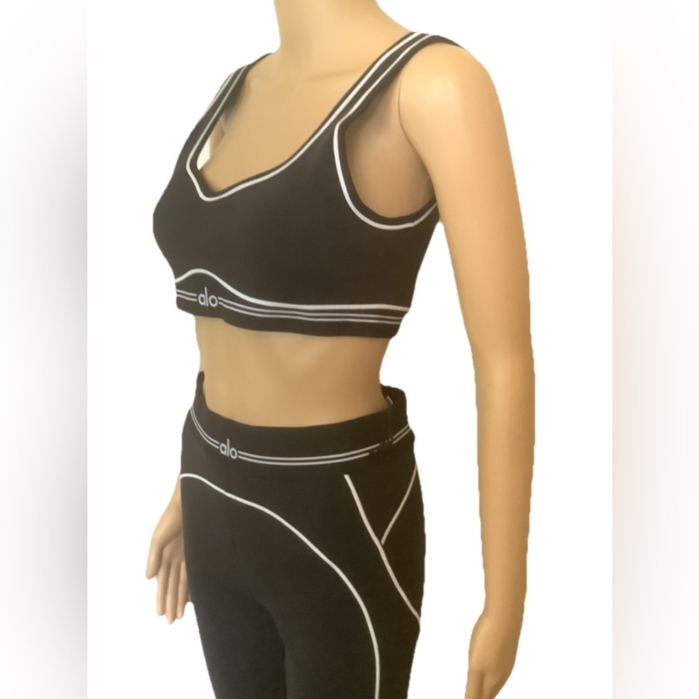 Alo airbrush set 2 pcs legging and sport bra Medium women’s sportswear’s - Picture 7 of 11